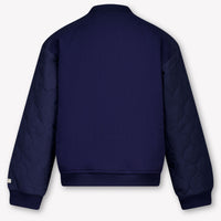 Donsje Amsterdam Noal Kids Boys Cardigan In Navy