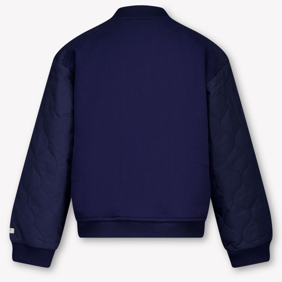Donsje Amsterdam Noal Kids Boys Cardigan In Navy