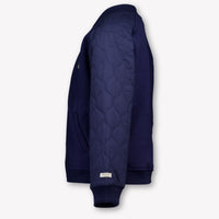 Donsje Amsterdam Noal Kids Boys Cardigan In Navy