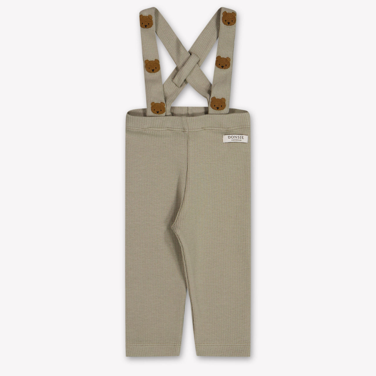 Donsje Amsterdam Doutie Baby Boys Leggings In Light Green