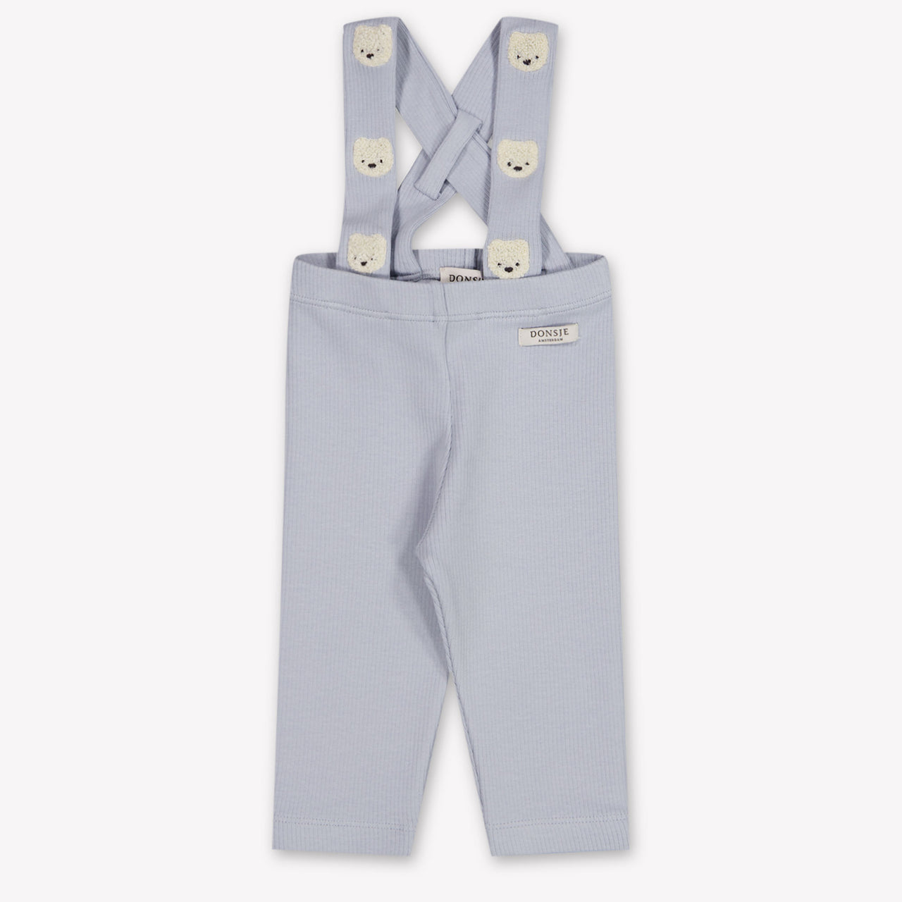 Donsje Amsterdam Doutie Baby Boys Leggings In Light Blue