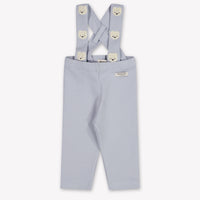 Donsje Amsterdam Doutie Baby Boys Leggings In Light Blue