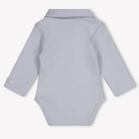 Donsje Amsterdam Finnian Baby Boys Romper In Light Blue