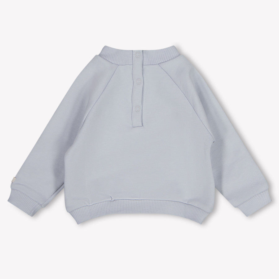 Donsje Amsterdam Foppe Baby Jongens Trui In Licht Blauw