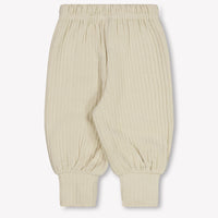 Donsje Amsterdam Yippee Baby Girls Pants In Light Beige