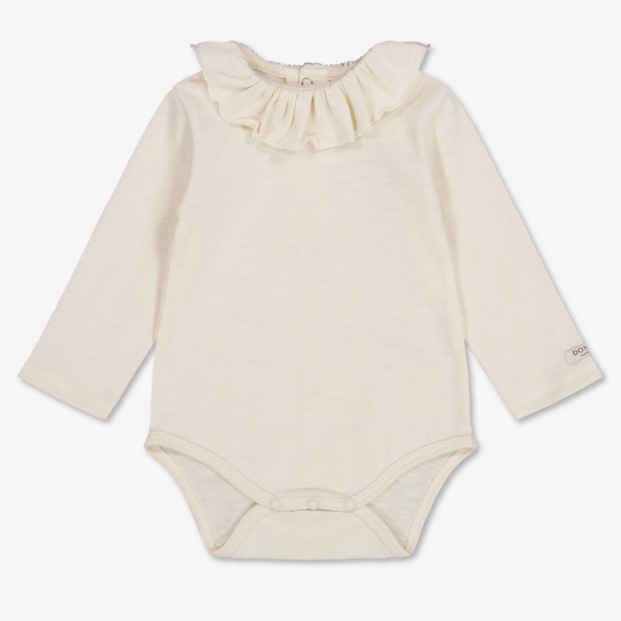 Donsje Amsterdam Zevi Baby Meisjes Rompertje In Licht Beige