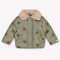 Donsje Amsterdam Florus Baby Boys Winter coat In Dark Green