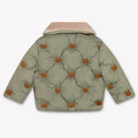 Donsje Amsterdam Florus Baby Boys Winter coat In Dark Green