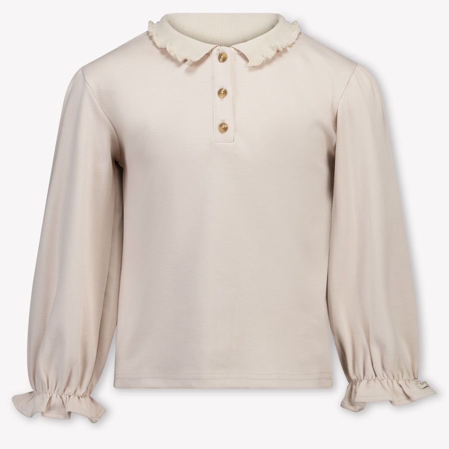 Donsje Amsterdam Pluimpje Girls Sweater in Lila