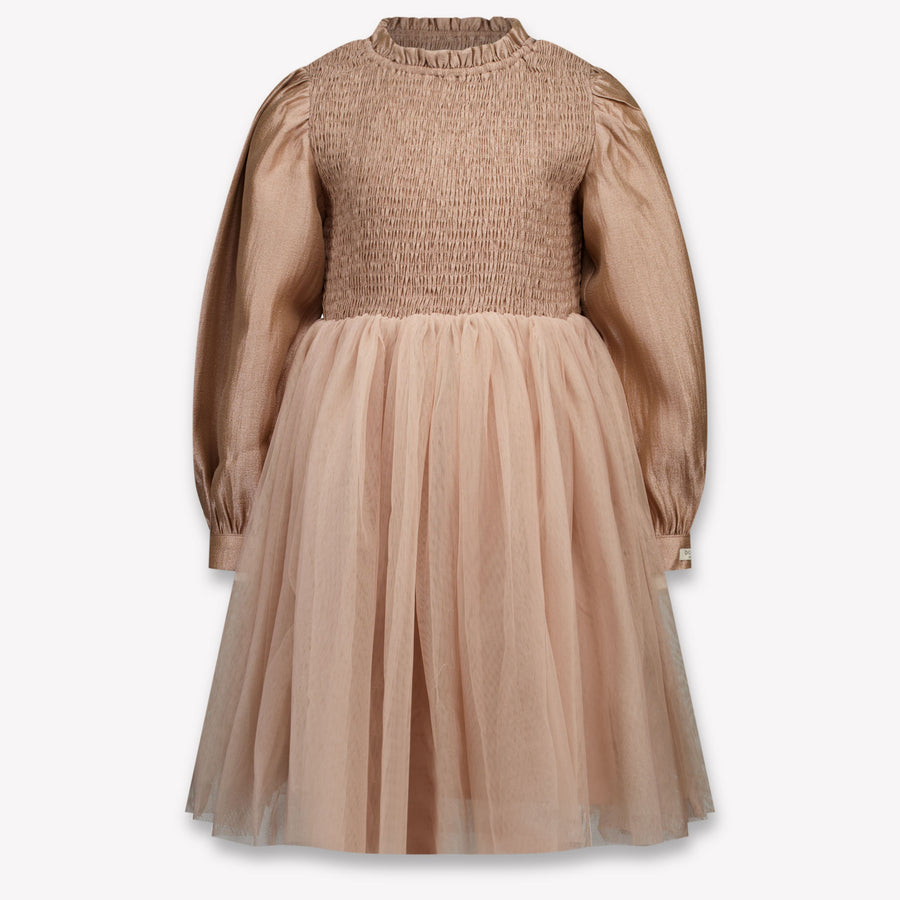 Donsje Amsterdam Girls Dress in Dusty Pink