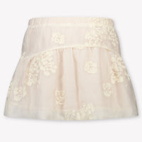 Donsje Amsterdam Kids Girls Skirt In OffWhite