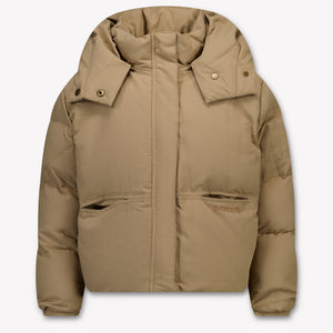 Donsje Amsterdam Kids Boys Winter coat In Taupe