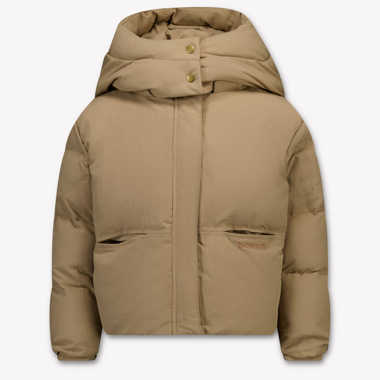 Donsje Amsterdam Kids Boys Winter coat In Taupe