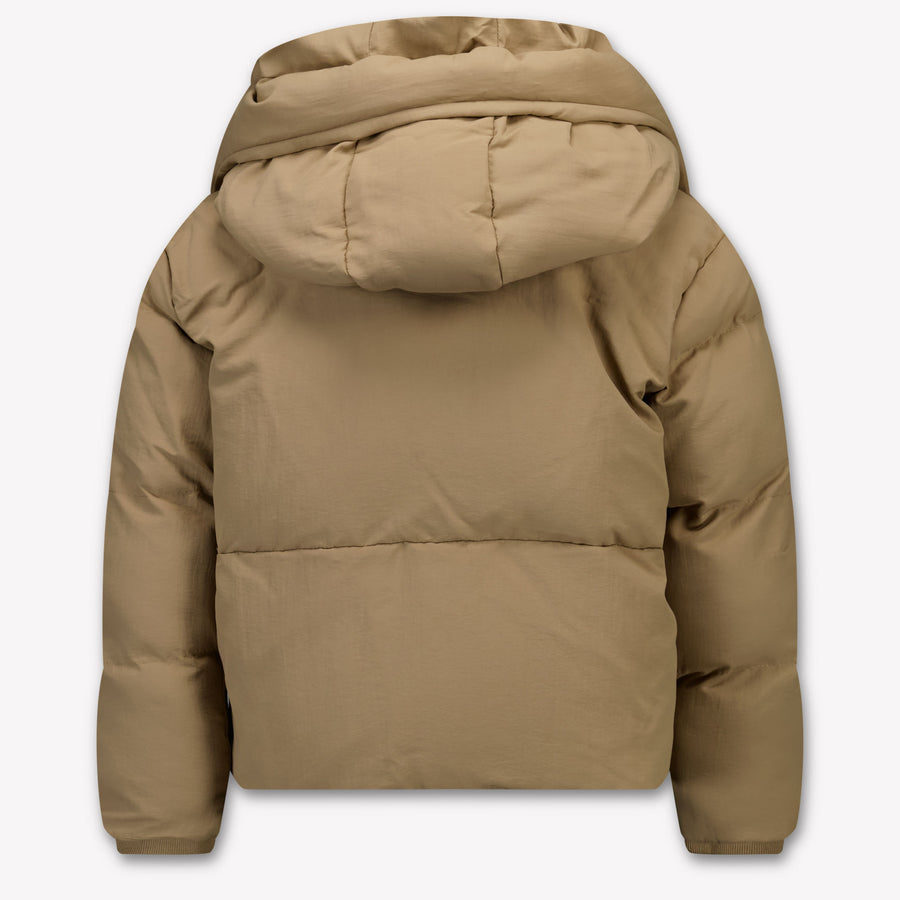 Donsje Amsterdam Kids Boys Winter coat In Taupe