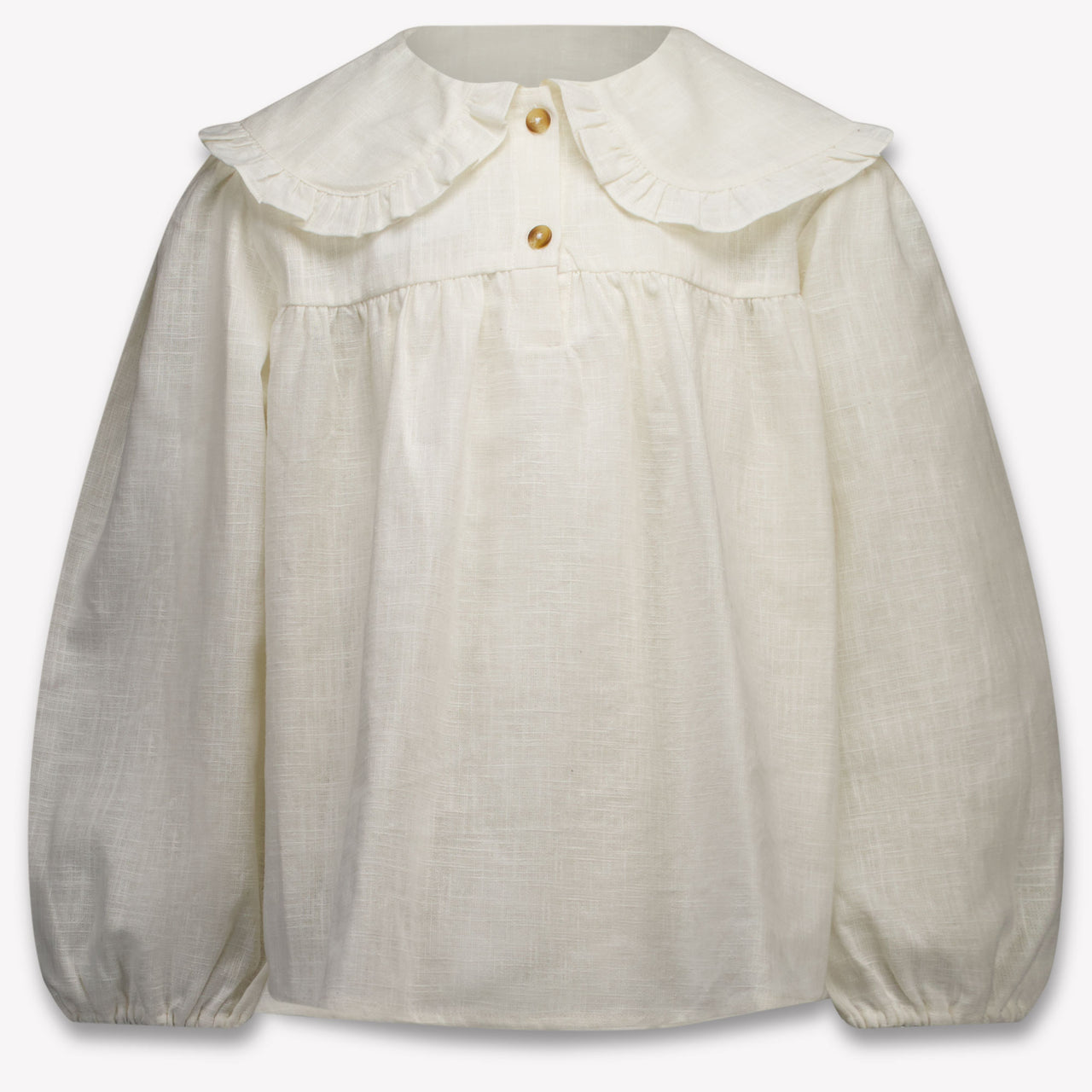 Donsje Amsterdam Kinder Meisjes Blouse In Off White