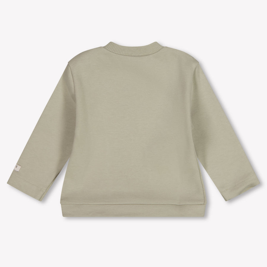 Donsje Amsterdam Jorijn Baby Jongens T-Shirt In Licht Groen