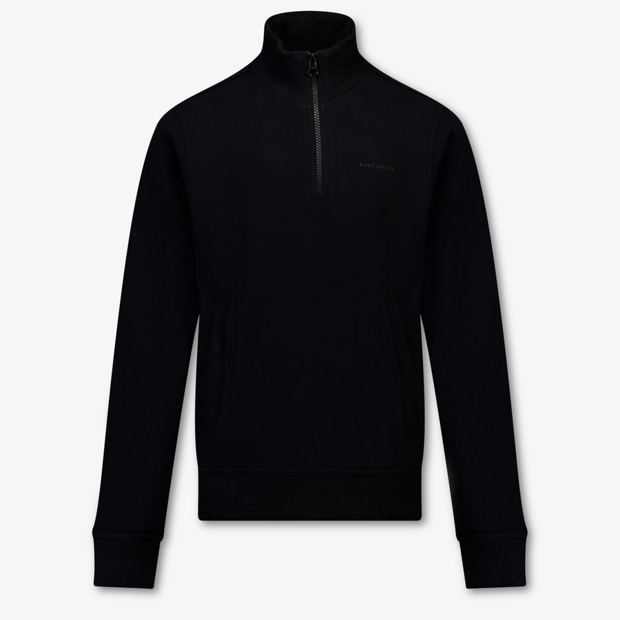 Airforce Kids Boys Sweater In Black