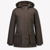 Airforce Kids Girls Winter coat In Brown