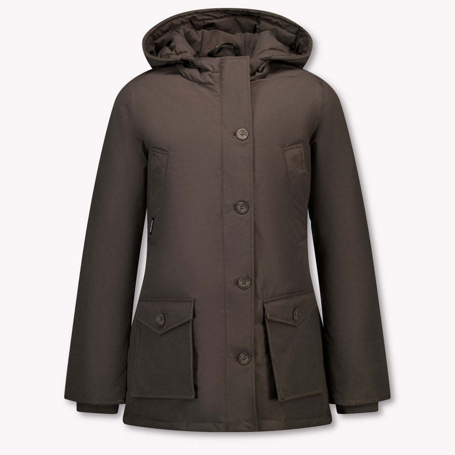 Airforce Kids Girls Winter coat In Brown