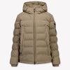 Airforce Boys Winter Jacket in Light Brown