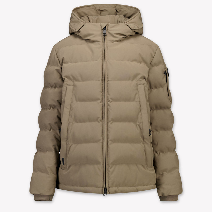 Airforce Boys Winter Jacket in Light Brown
