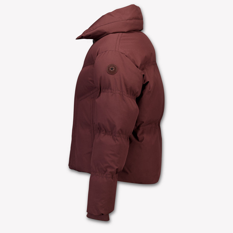 Airforce Girls Winter Jacket in Bordeaux