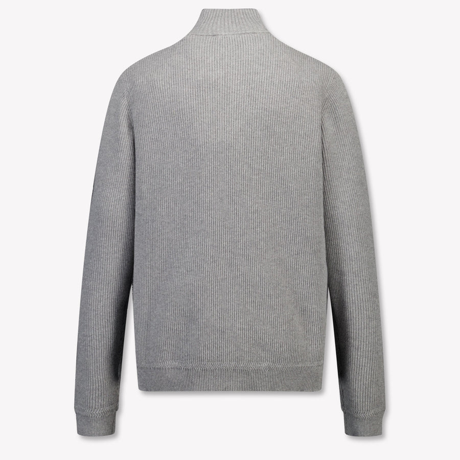 Airforce Boys Sweater in Light Grey