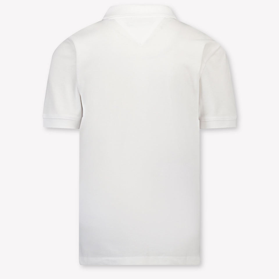 Tommy Hilfiger Kinder Jongens Polo In Wit