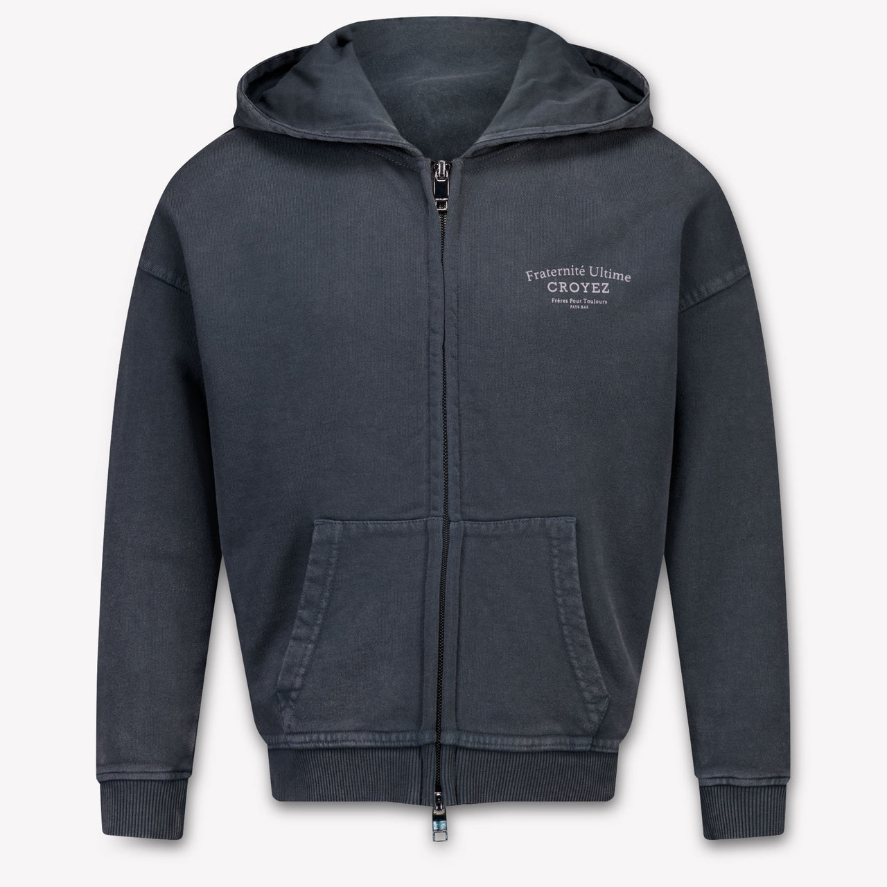 Croyez Kids Boys Cardigan In Anthracite