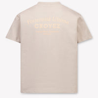 Croyez Kids Boys T-Shirt In Beige