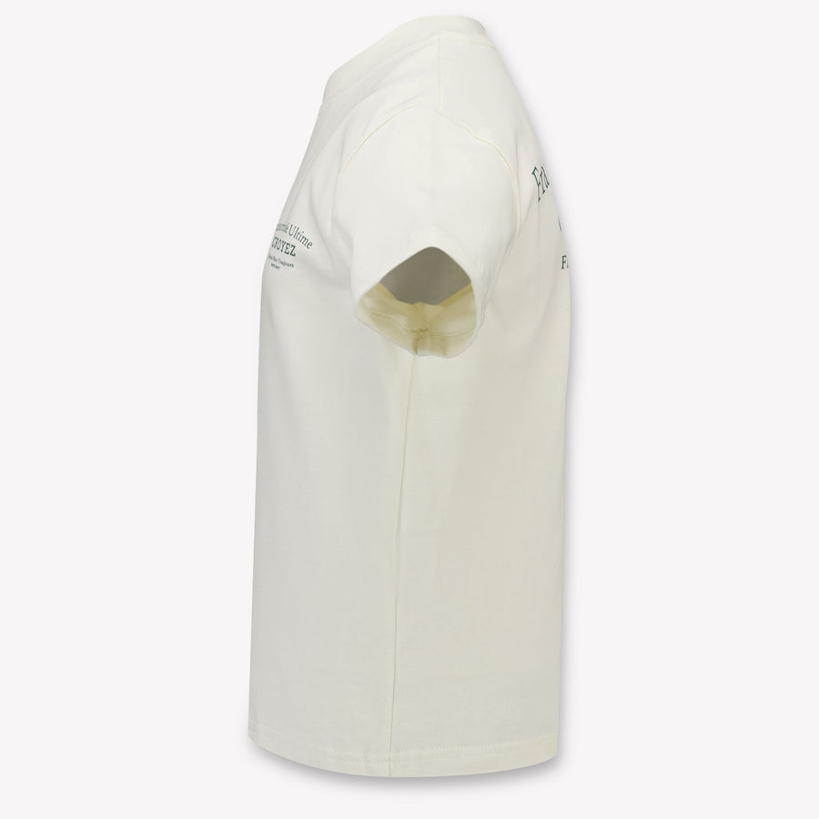 Croyez Kids Boys T-Shirt In OffWhite