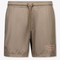 Croyez Kids Boys Swimwear In Beige