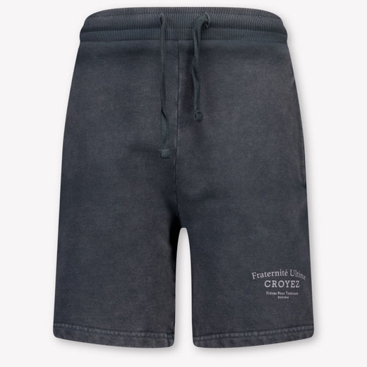 Croyez Kids Boys Shorts In Anthracite