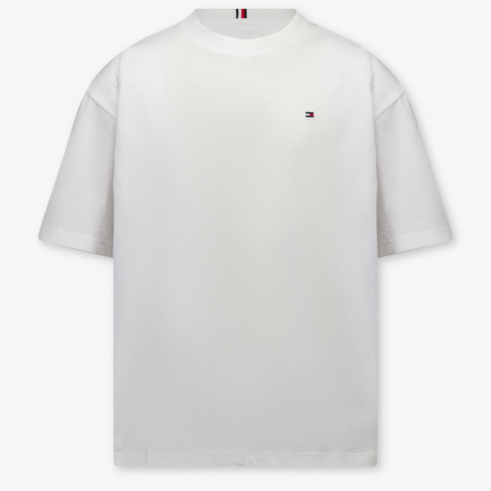 Tommy Hilfiger Kids Boys T-Shirt In White