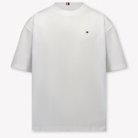 Tommy Hilfiger Kids Boys T-Shirt In White