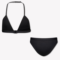 Calvin Klein Kids Girls Swimwear In Black