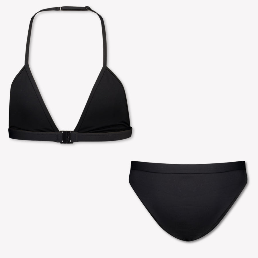 Calvin Klein Kids Girls Swimwear In Black