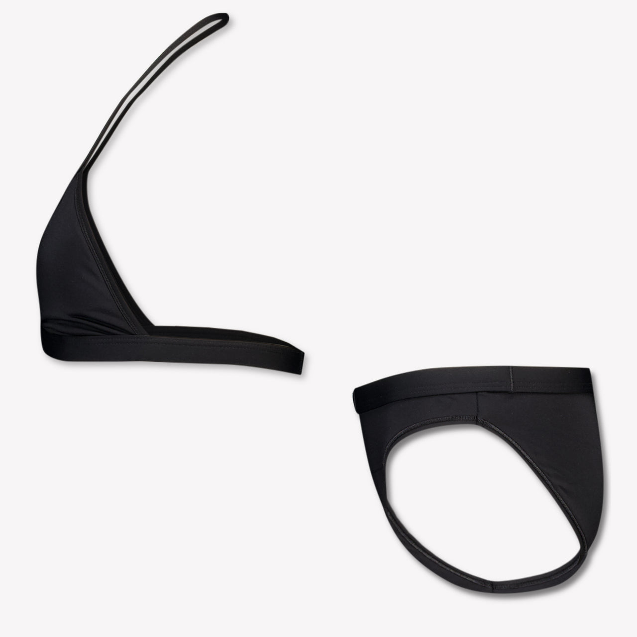 Calvin Klein Kids Girls Swimwear In Black