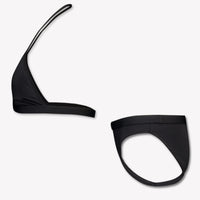 Calvin Klein Kids Girls Swimwear In Black