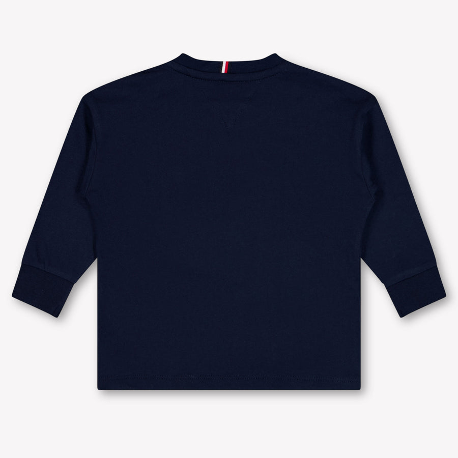 Tommy Hilfiger Baby Jongens T-Shirt In Navy