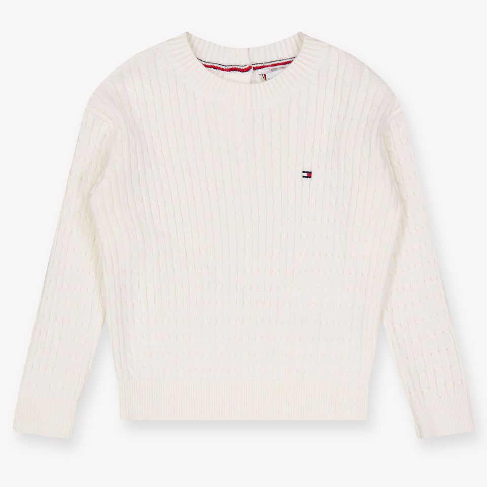 Tommy Hilfiger Baby Girls Sweater in OffWhite