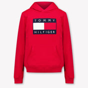 Tommy Hilfiger Kinder Unisex Trui In Rood