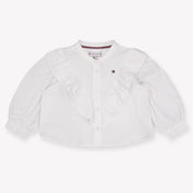 Tommy Hilfiger Baby Meisjes Blouse In Off White