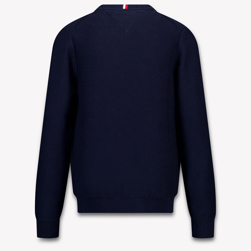 Tommy Hilfiger Kids Boys Sweater in Navy