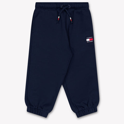 Tommy Hilfiger Baby Unisex Broek In Navy