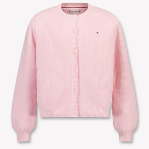 Tommy Hilfiger Kids Girls Vest Light Pink