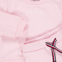 Tommy Hilfiger Baby Unisex Joggingpak In Licht Roze