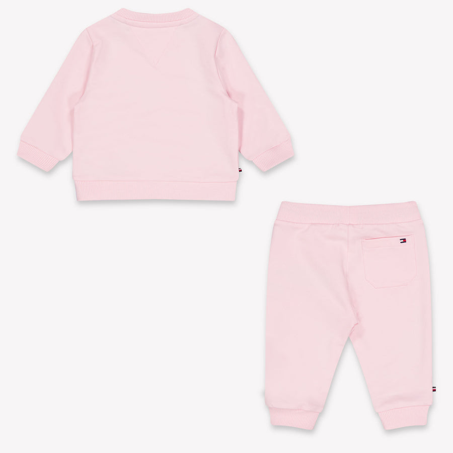 Tommy Hilfiger Baby Unisex Joggingpak In Licht Roze