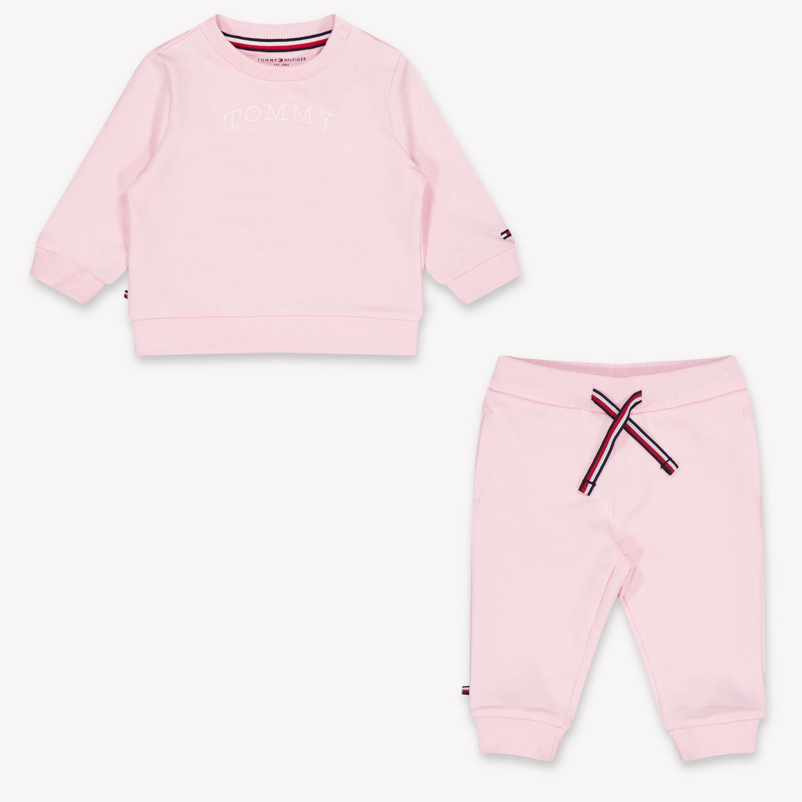 Tommy Hilfiger Baby Unisex Joggingpak In Licht Roze
