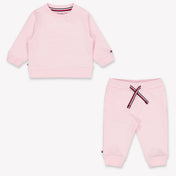 Tommy Hilfiger Baby Unisex Jogging suit Light Pink
